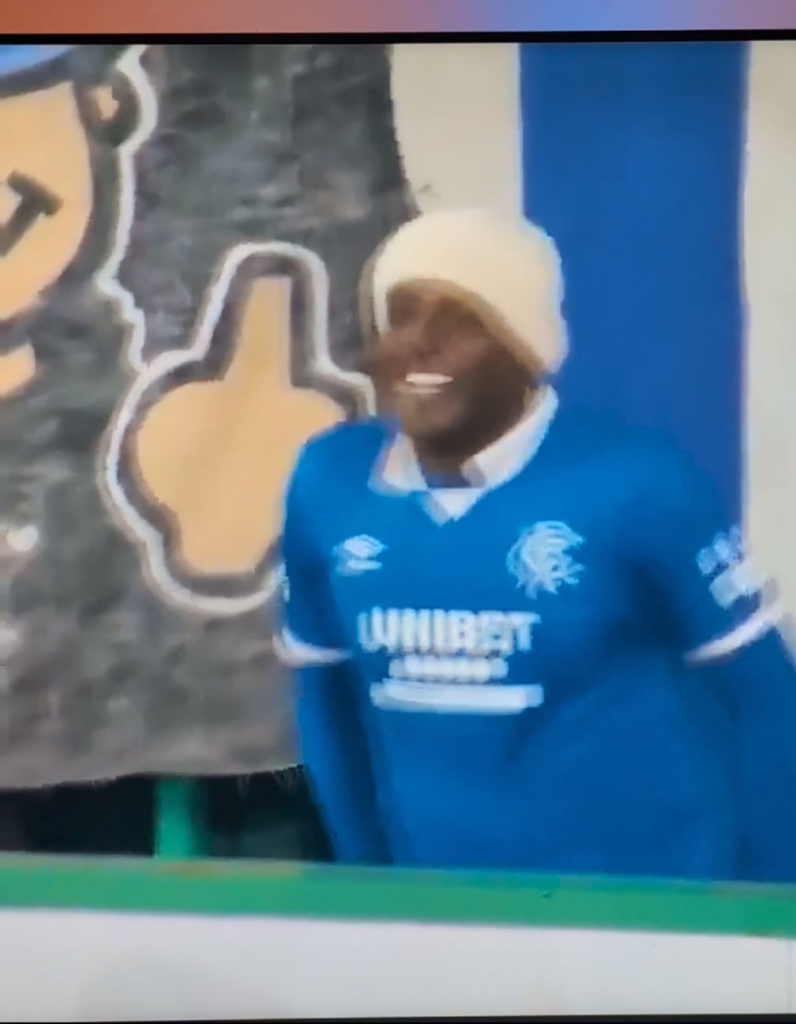 Hibs away, aha aha, I like it