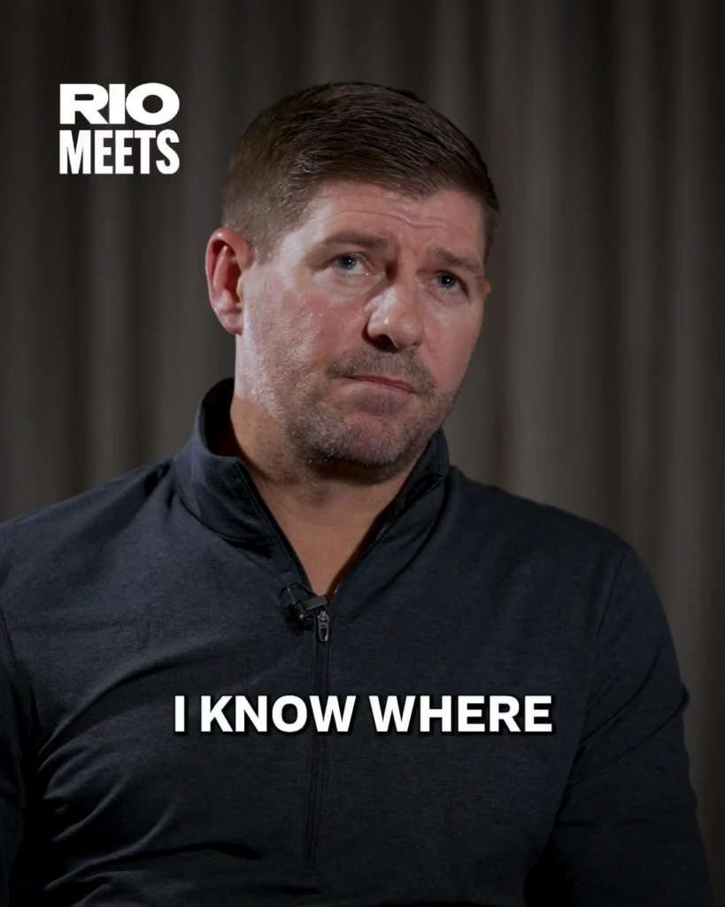 Steven Gerrard on returning to management