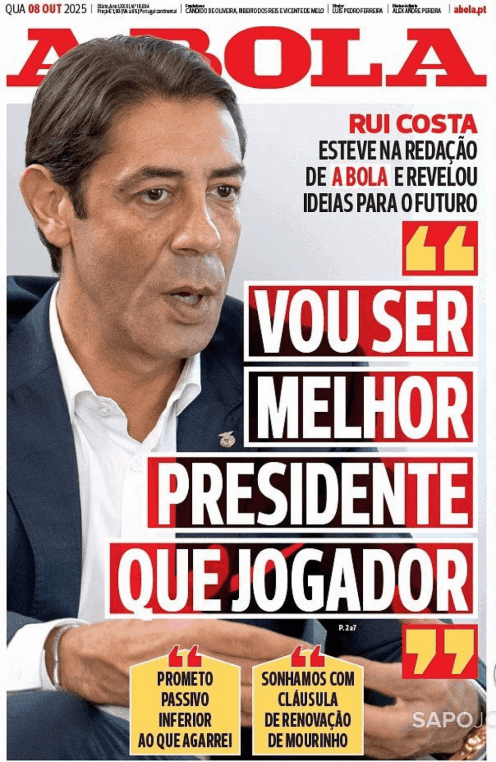 Candidato Rui Costa