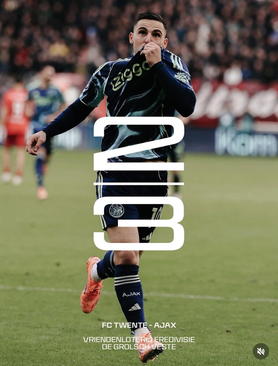 Ajax wins away at FC Twente (2-3)