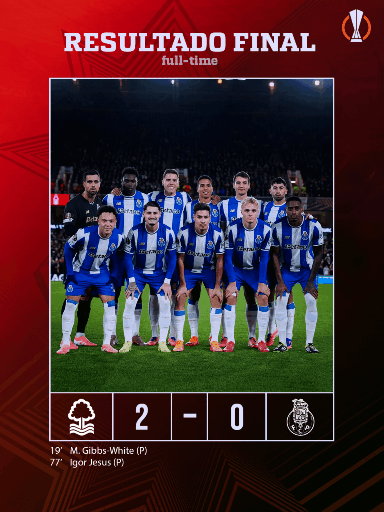 Após 11 partidas, FC Porto perde a invencibilidade com Farioli ao leme... Opiniões? 😢💙