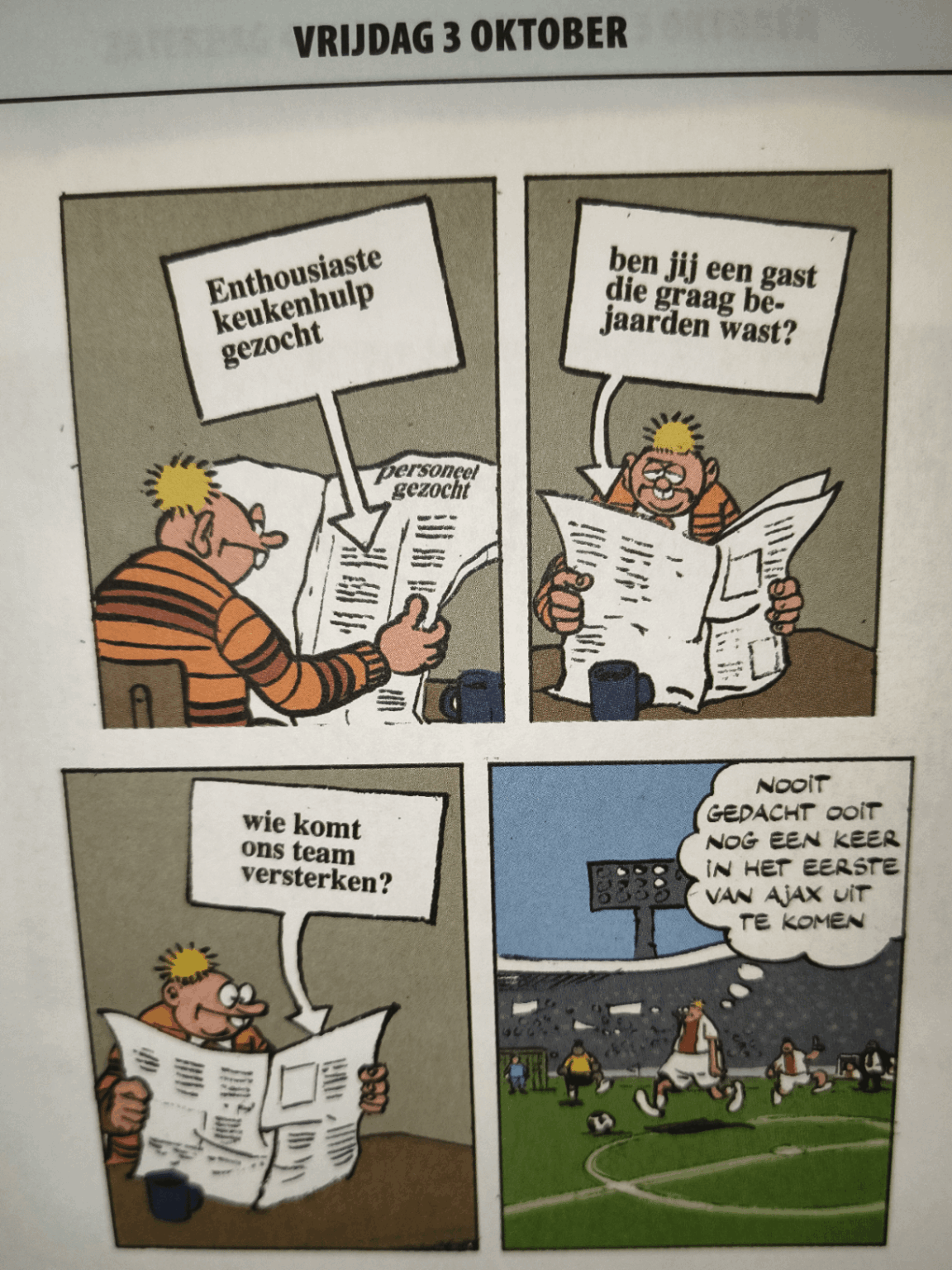 Ajax zoekt teamspeler