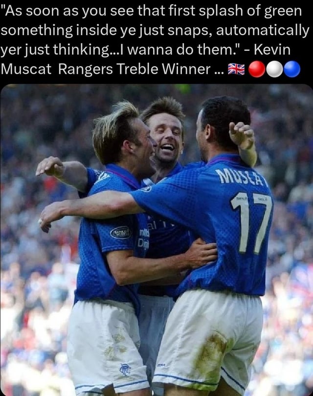 At least Muscat has the right attitude for how an Old Firm should be "tackled"