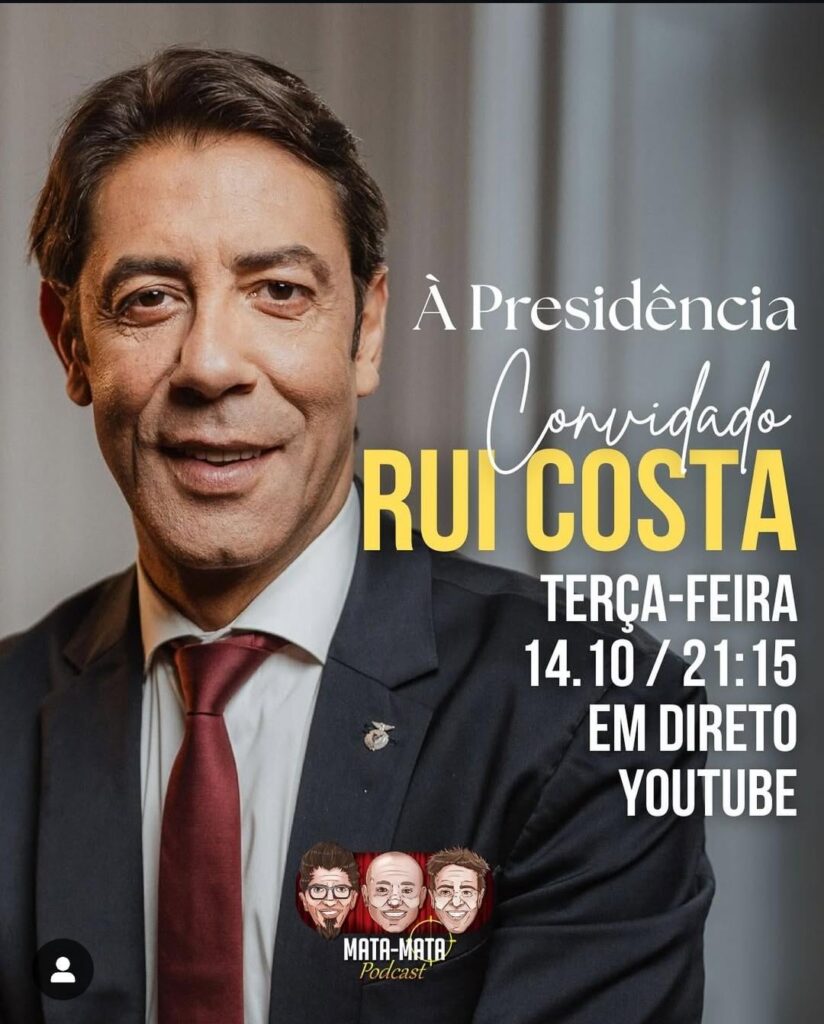 Rui Costa em entrevista ao podcast "Mata-Mata"