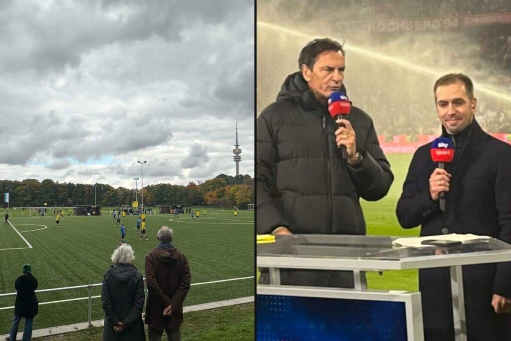 A day in the life of Philipp Lahm: Grassroots football, fan clamour and Bayern vs Dortmund