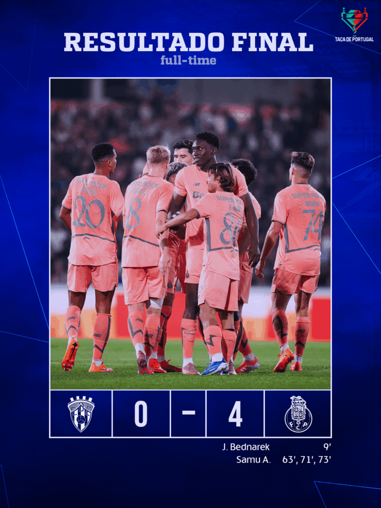 GOLEADA EM BARCELOS GARANTE PASSAGEM À 4ª ELIMINATÓRIA DA TAÇA DE PORTUGAL!