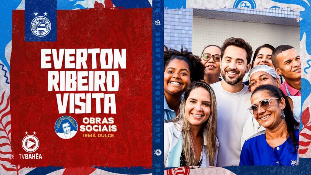 EVERTON RIBEIRO VISITA OBRAS SOCIAIS IRMÃ DULCE