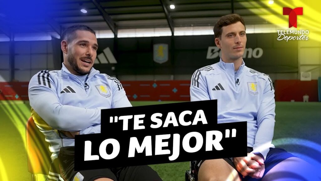 Emi Buendía y Pau Torres se rinden ante Unai Emery: “Te exprime al máximo” | Telemundo Deportes
