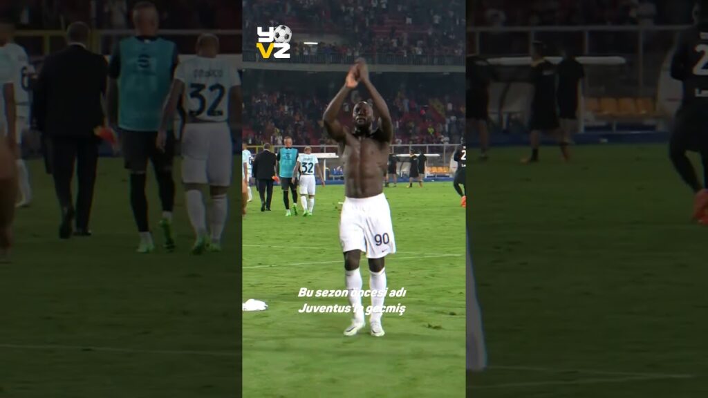 Juventus taraftarlarını pişman eden adam | Romelu Lukaku