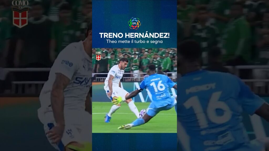 🚄 𝙏𝙃𝙀𝙊 𝙃𝙀𝙍𝙉𝘼𝙉𝘿𝙀𝙕 ⚽💥👀#TheoHernandez #ComoTV