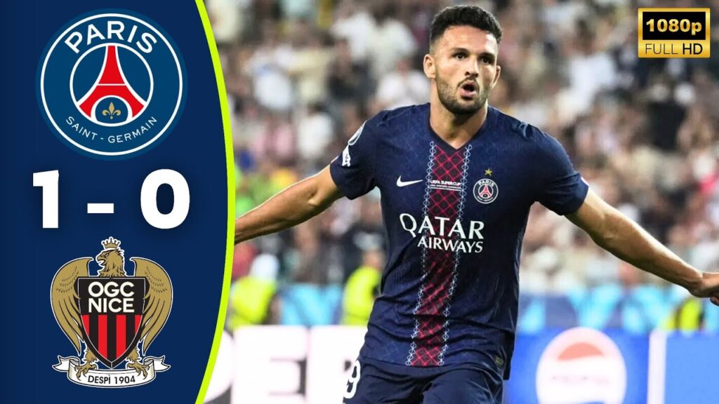 PSG vs Nice 1-0 Resumé | Gonçalo Ramos Goal | Ligue 1 Highlights | Paris Saint Germain