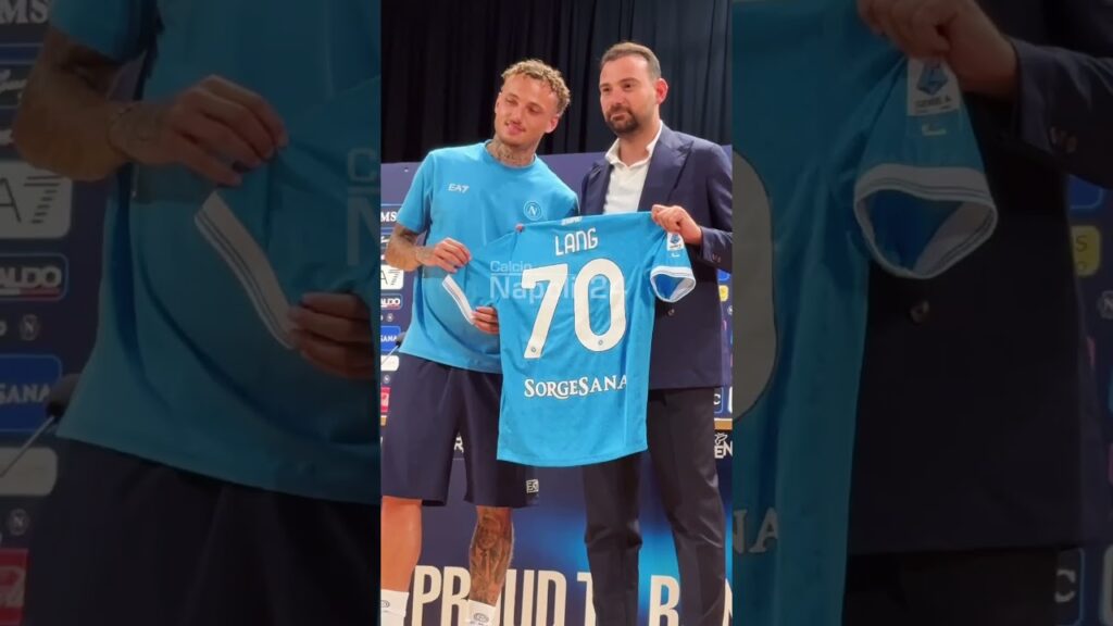 NOA LANG ha scelto il NUMERO di MAGLIA che indosserà al NAPOLI 👕🔥💙