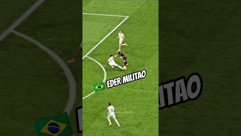 💪 MILITAO PONIENDO EN SU SITIO A FERRAN TORRES