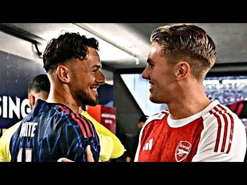 Victor Gyökerés And Ben White Reunited At Arsenal 😍