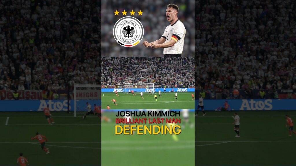 Joshua Kimmich Saves Germany with Brilliant Last Man Defending!
