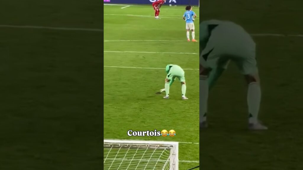 Courtois vs Rat 😅