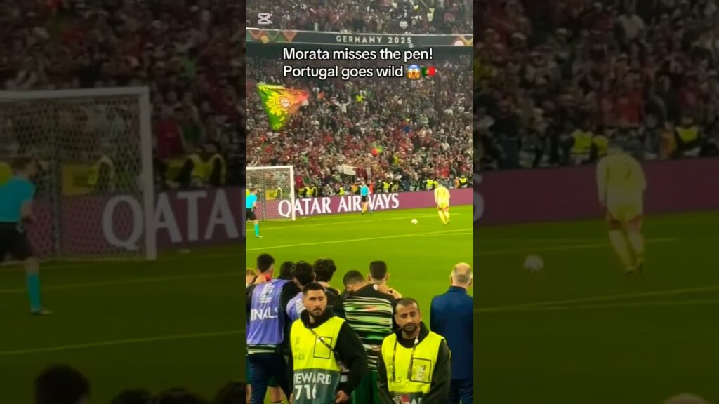 MORATA FALLA PENAL MUY OBVIO #morata #españa