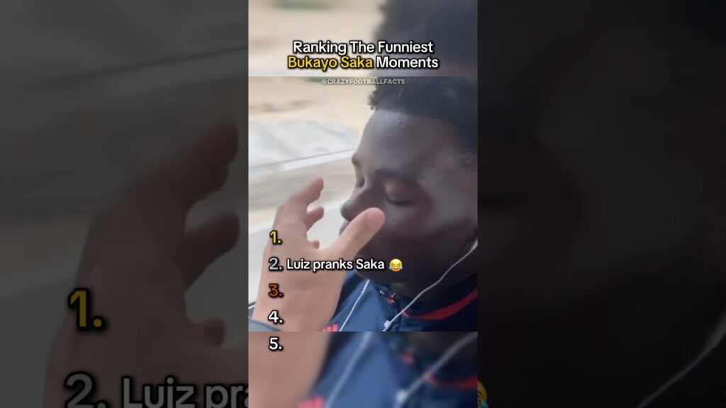 Ranking The Funniest Bukayo Saka Moments 😂😭