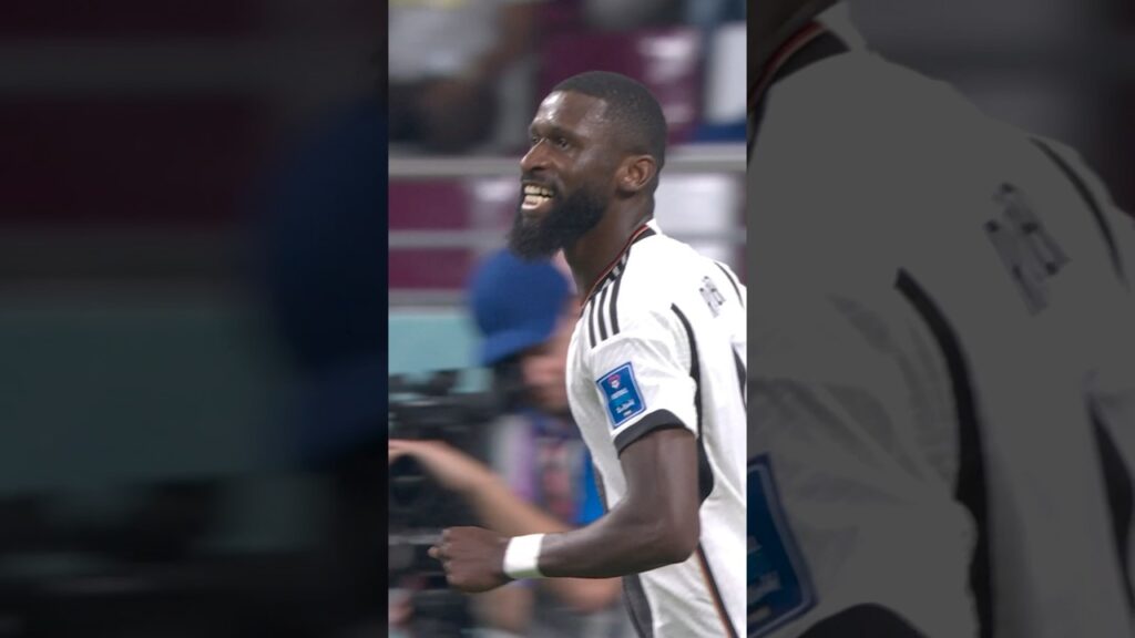 When Rudiger showed some real speed…