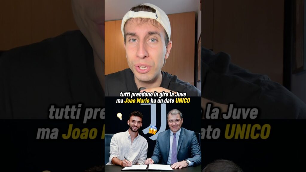 Joao Mario alla Juve ha un dato unico |#juventus #joaomario #juventus #calciomercato #seriea