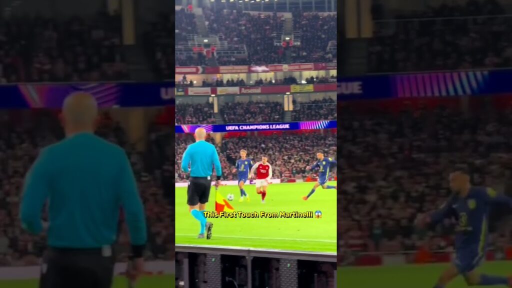 That Was Brilliant Control From Martinelli