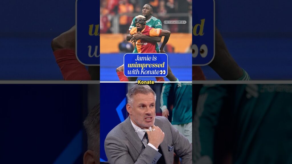 Jamie isn’t holding back on Konaté‘s recent struggles for Liverpool 👀