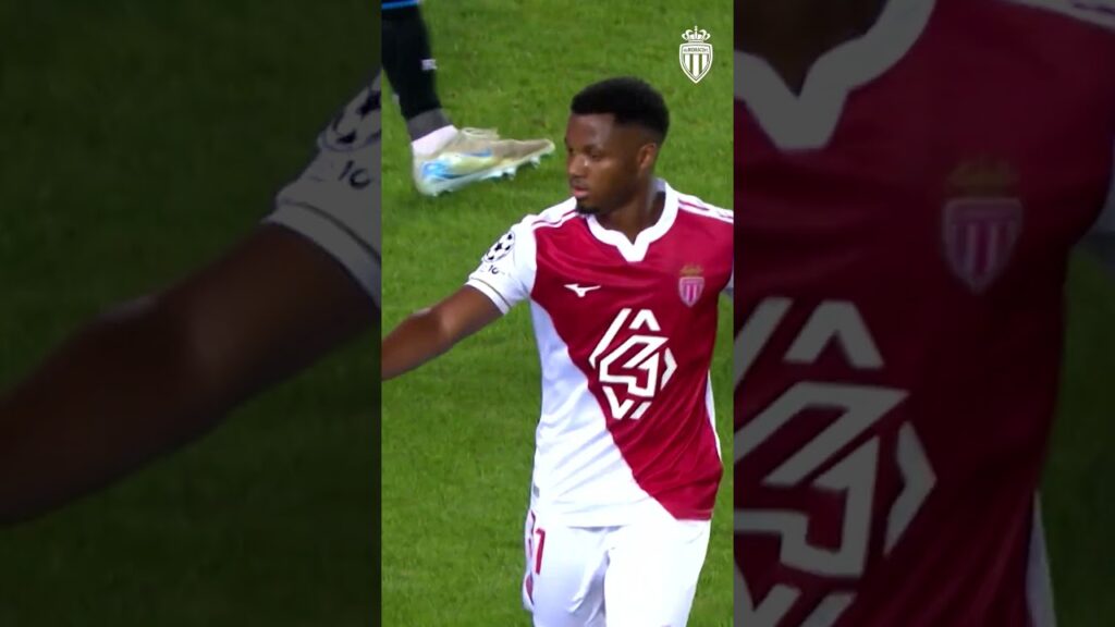 Ansu Fati marque son 1er but avec Monaco en LDC ⚽️ #asmonaco #ucl #ansufati