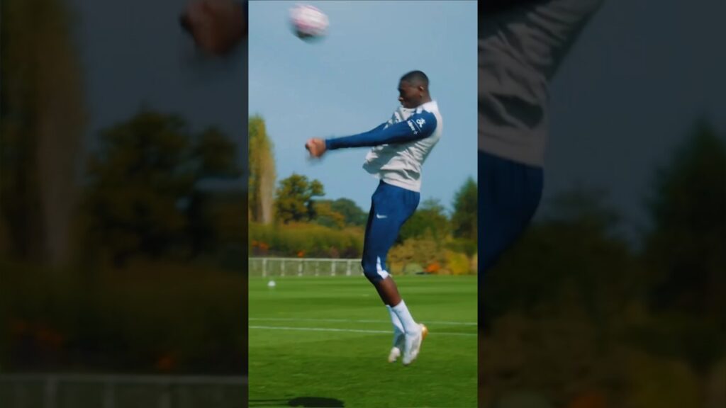 RANDAL KOLO MUANI: The On-Loan Spurs Striker Training at Hotspur Way