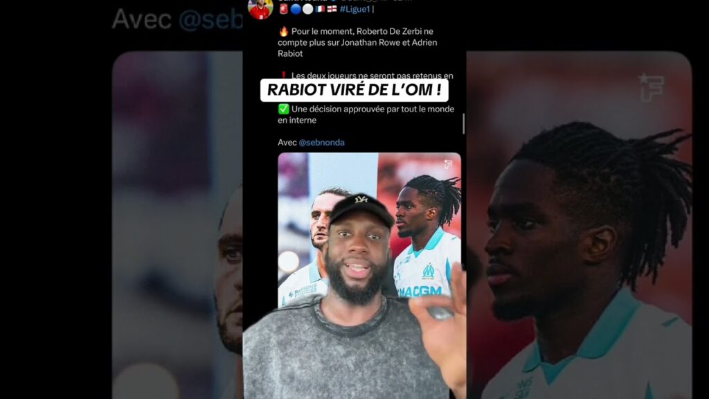 ADRIEN RABIOT VIRÉ DE L OM ..😨😱 INSTITUTION OM om marseille #réactionfoot ADRIEN RABIOT VIRÉ DE L OM ..😨😱 INSTITUTION OM om marseille #réactionfoot
