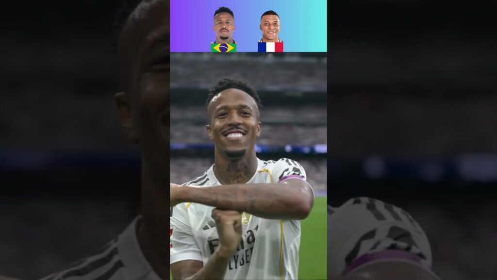 Eder Militao and Mbappe Scoring Bangers 🥶 #shorts #football