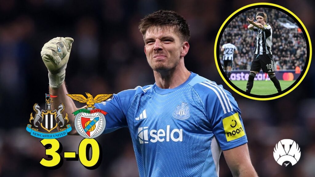 UNREAL Nick Pope Assist + Wingers On FIRE In Champions League!! Newcastle 3-0 Benfica