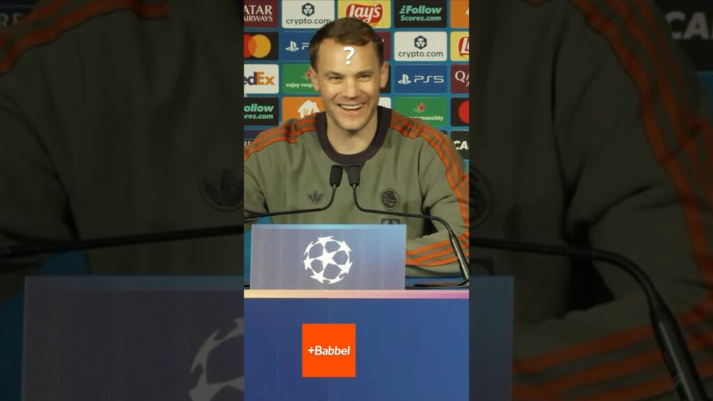 ÜBERSETZER FAIL AUF PRESSEKONFERENZ MANUEL NEUER: