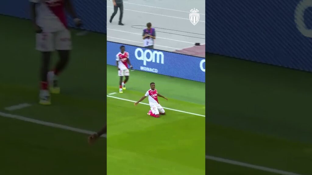 1er match en Ligue 1 et déjà un doublé pour Ansu Fati 🔥  #asmonaco #ansufati #ligue1