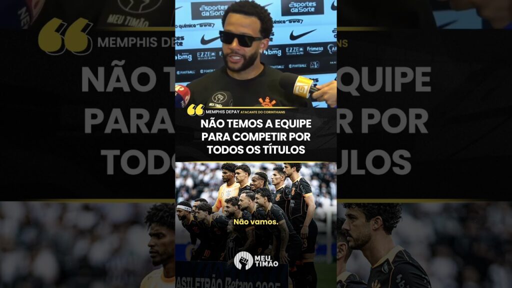 MEMPHIS FALA SOBRE EXPECTATIVAS EXTERNAS DE CONQUISTAR TÍTULOS