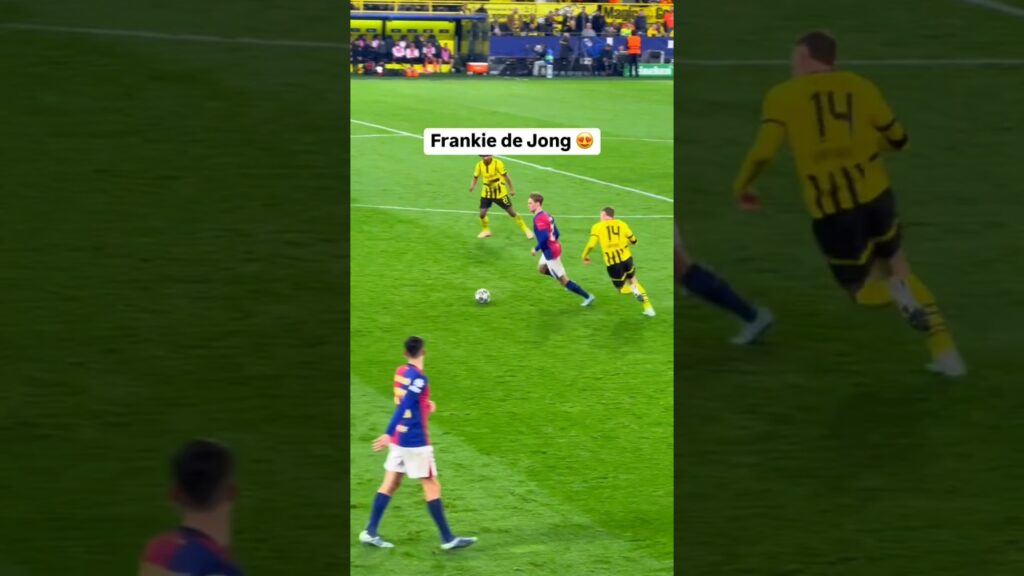 Frenkie de Jong vs Borussia Dortmund (Away)