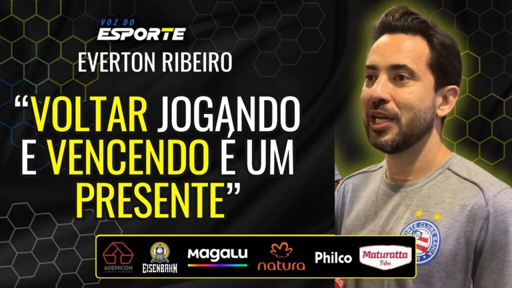 Everton Ribeiro emociona ao falar sobre retorno após cirurgia “Deus esteve comigo”