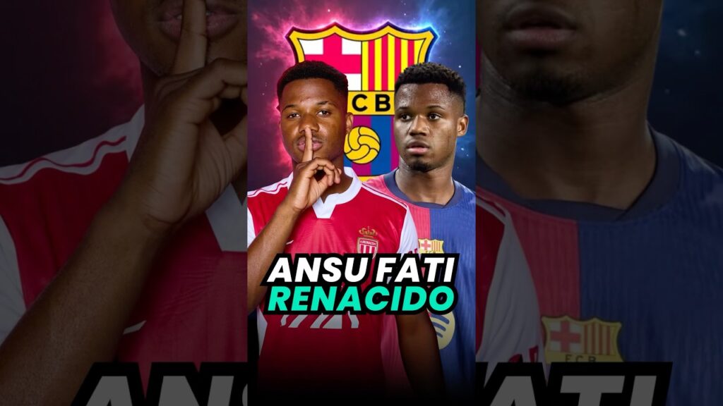 🤯 El RENACER de ANSU FATI en el Mónaco para volver al FC Barcelona #fcbarcelona #seleccionespañola