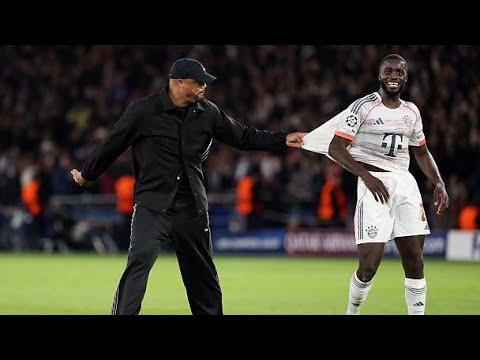 Dayot Upamecano vs PSG #bayern #psg #championsleague