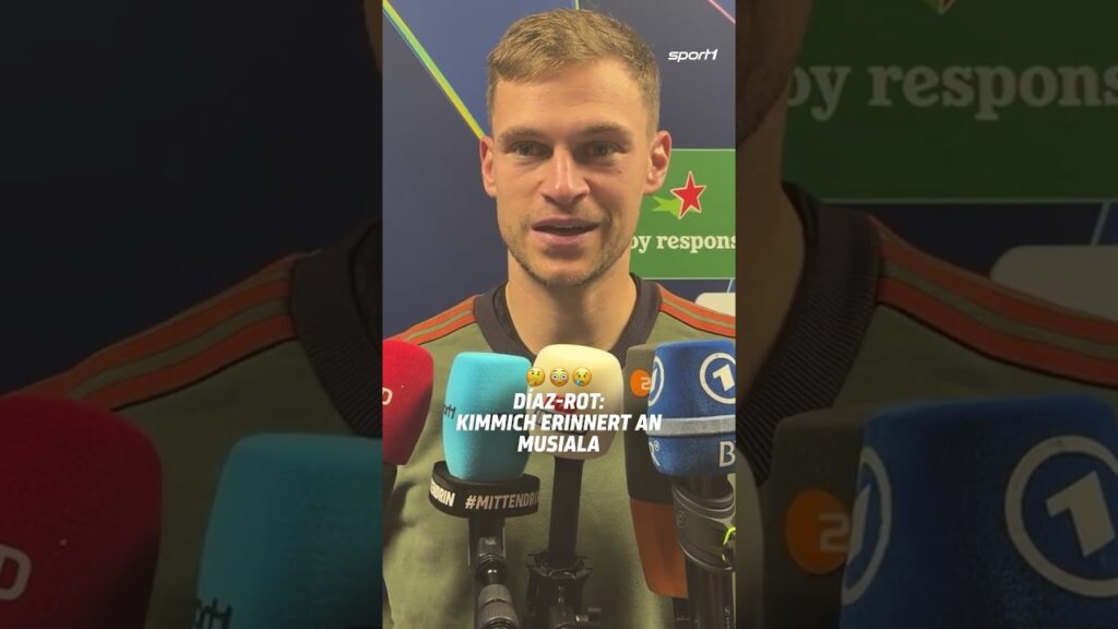 Díaz-Rot: Kimmich erinnert an Musiala #shorts #sport1 #ucl #championsleague #fcbayern #hakimi
