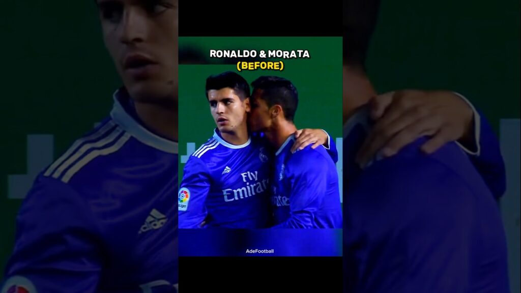 Ronaldo And Morata Relationship 🥲