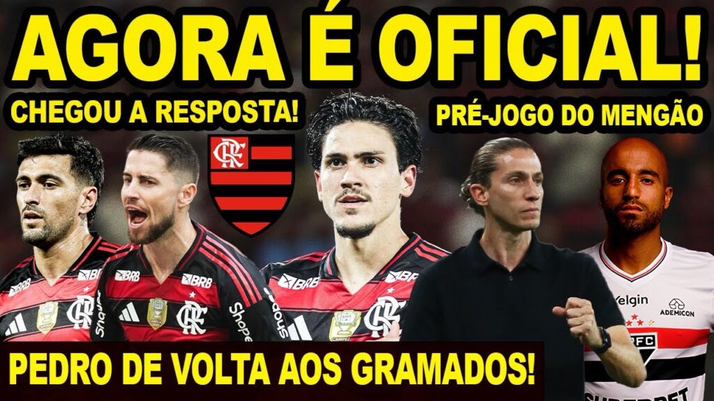 AGORA É OFICIAL! CONMEBOL DIVULGOU A NOTÍCIA QUE A NAÇÃO ESPERAVA! PEDRO VOLTA AO GRAMADO! PRÉ JOGO AGORA É OFICIAL! CONMEBOL DIVULGOU A NOTÍCIA QUE A NAÇÃO ESPERAVA! PEDRO VOLTA AO GRAMADO! PRÉ JOGO