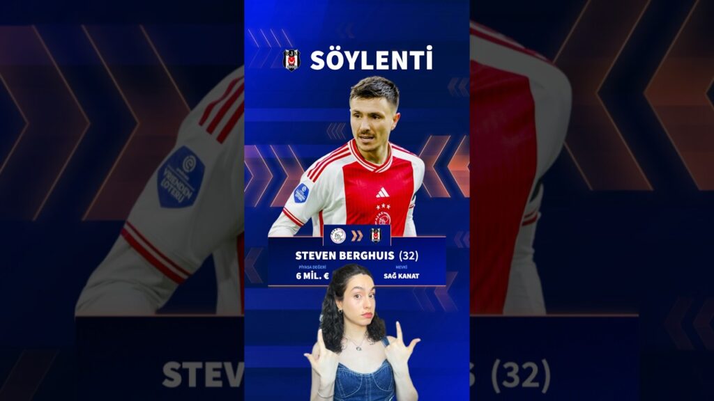 ⚫️⚪️ Beşiktaş, Berghuis transferini bitirme noktasına getirdi. #beşiktaş #stevenberghuis #berghuis