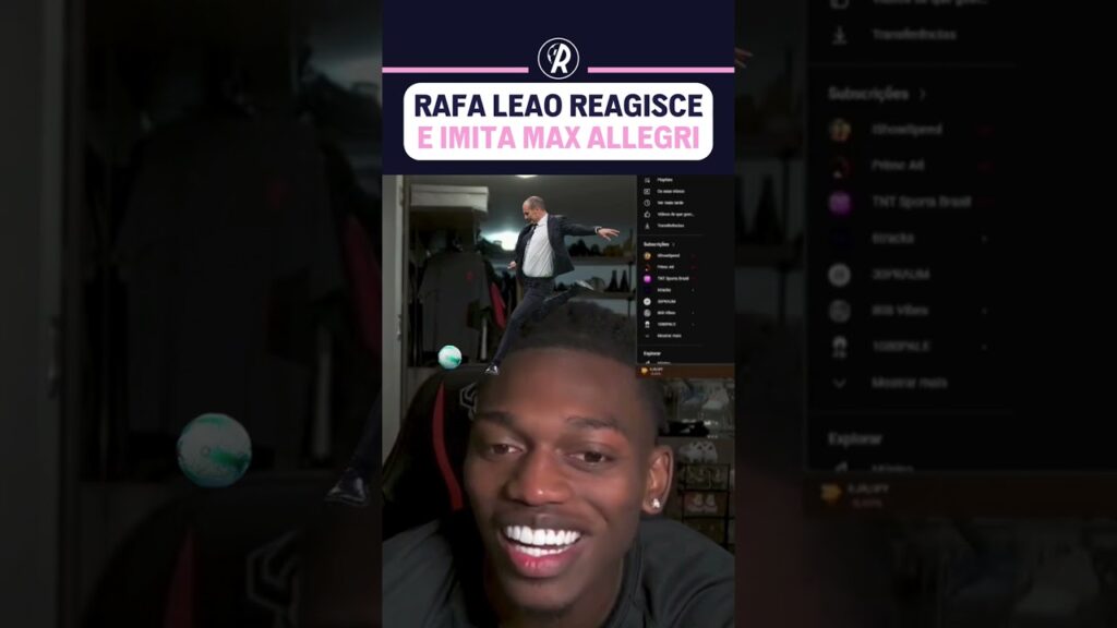 RAFA LEAO REAGISCE ALLA FOTO ICONICA DI MAX ALLEGRI