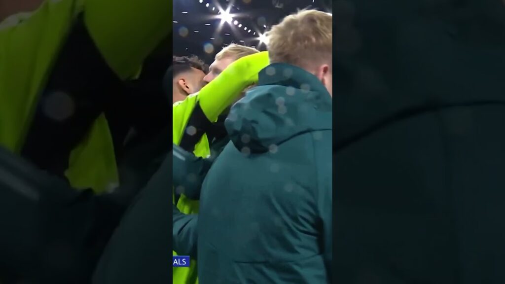 Aaron Ramsdale was delighted for David Raya ❤️