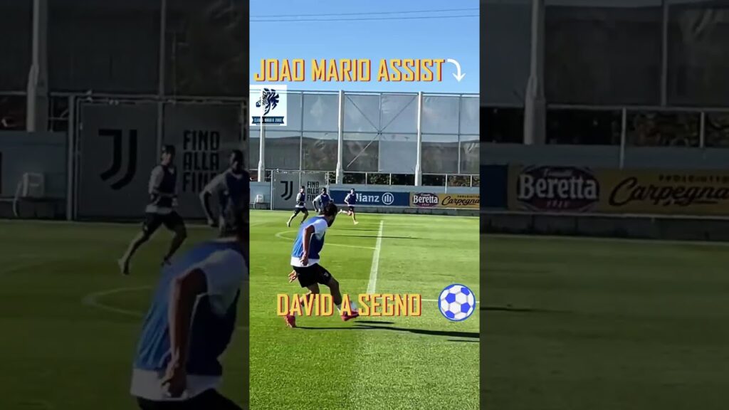 JOAO MARIO + JONATHAN DAVID | Intesa già sotto allenamento | Intensive Training | #juventus