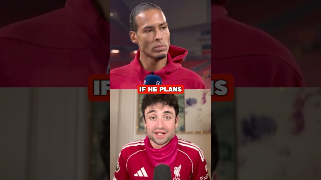 This COLD Response from Van Dijk 🥶