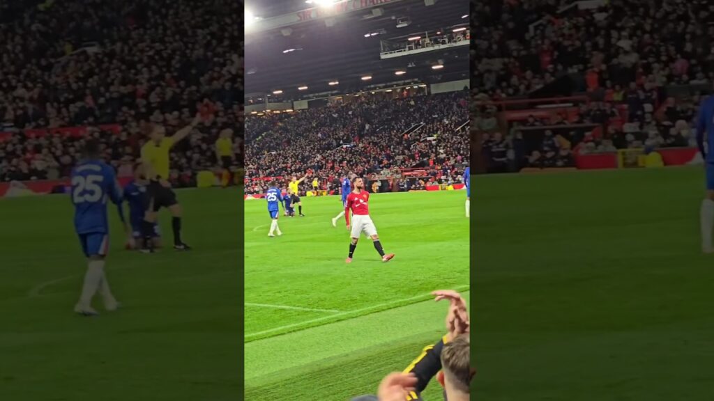 Bruno Fernandes' passion is unmatched 💪