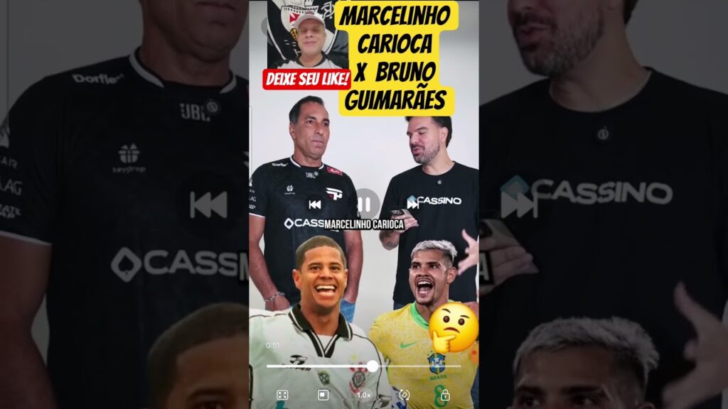 FALA EDMUNDO! QUEM JOGOU MAIS: MARCELINHO CARIOCA OU BRUNO GUIMARÃES?