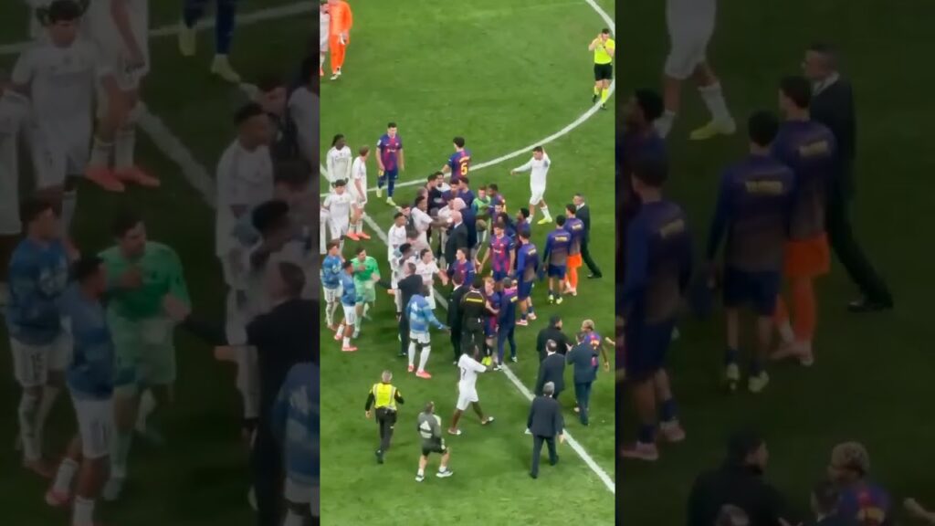 Carvajal tenía algo que decirle a Lamine tras ganar El Clásico 🤏🏻🤬 #Shorts (@defensa.central /IG)