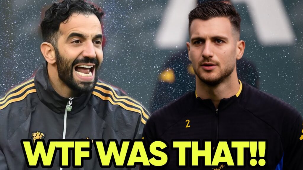 Ruben Amorim Shows Ruthless Side After Losing It With Diogo Dalot!